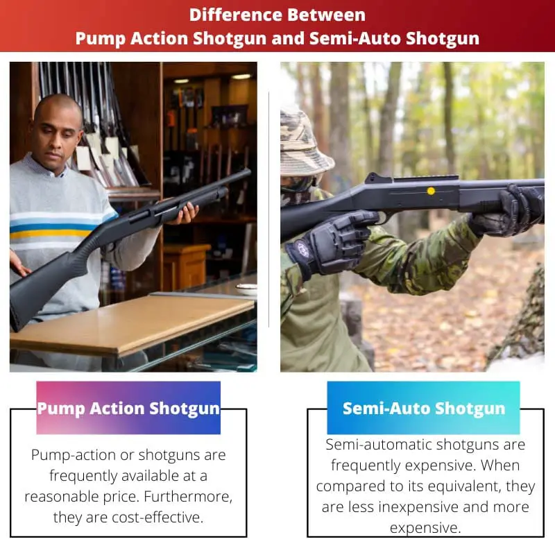 Difference Between Pump Action Shotgun and Semi Auto Shotgun