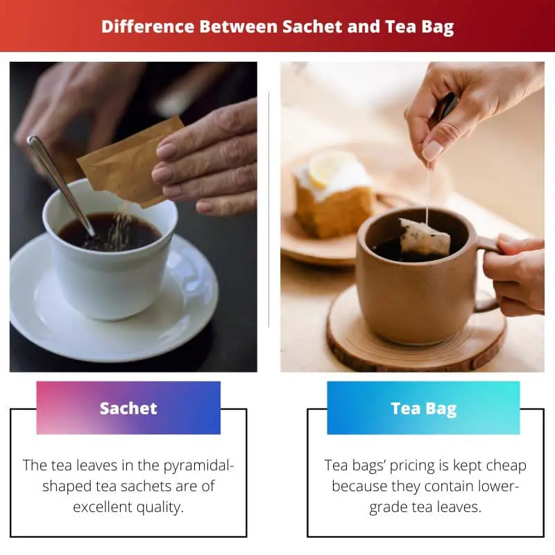 Difference Between Sachet and Tea Bag