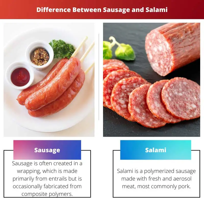 Difference Between Sausage and Salami