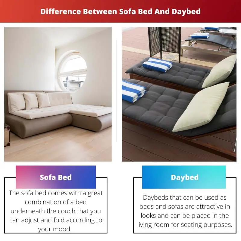 Difference Between Sofa Bed And Daybed