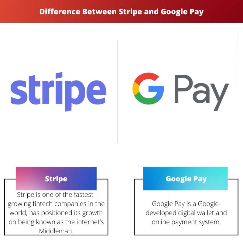 Difference Between Stripe and Google Pay