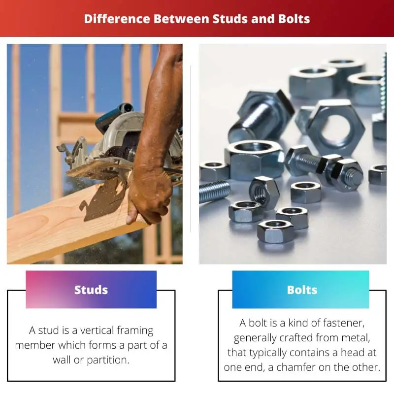 Difference Between Studs and Bolts