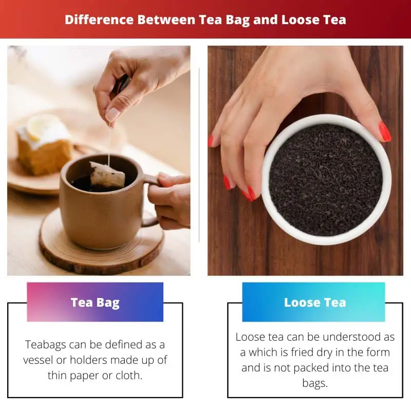 Difference Between Tea Bag and Loose Tea