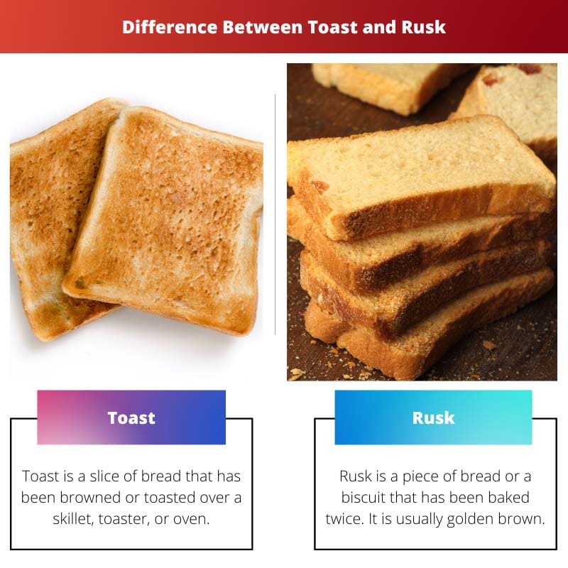Difference Between Toast and Rusk
