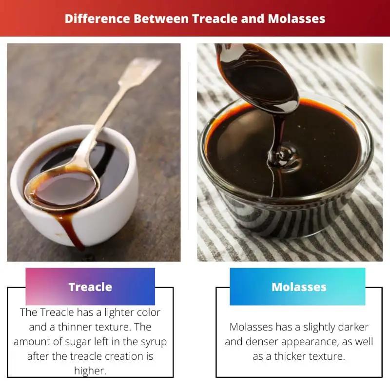 Difference Between Treacle and Molasses