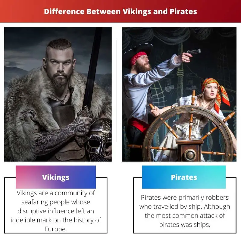 Difference Between Vikings and Pirates