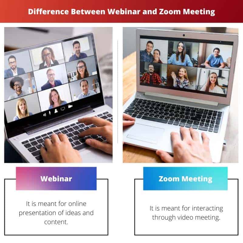 Webinar Vs Zoom Meeting: Perbedaan Dan Perbandingan