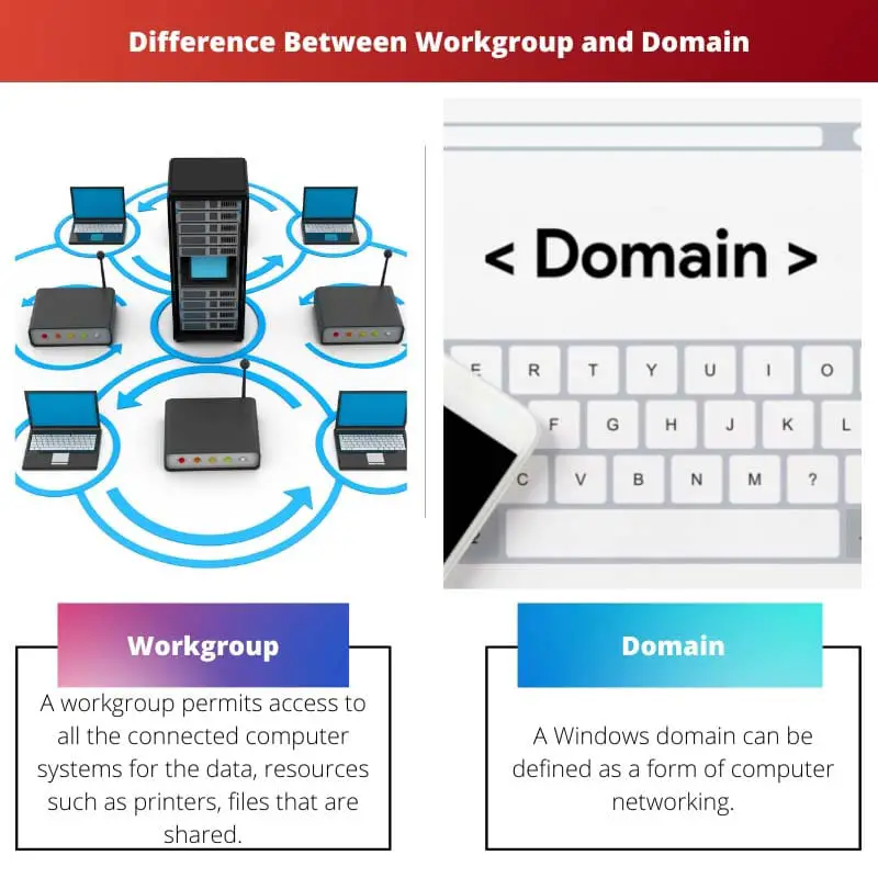 Difference Between Workgroup and Domain
