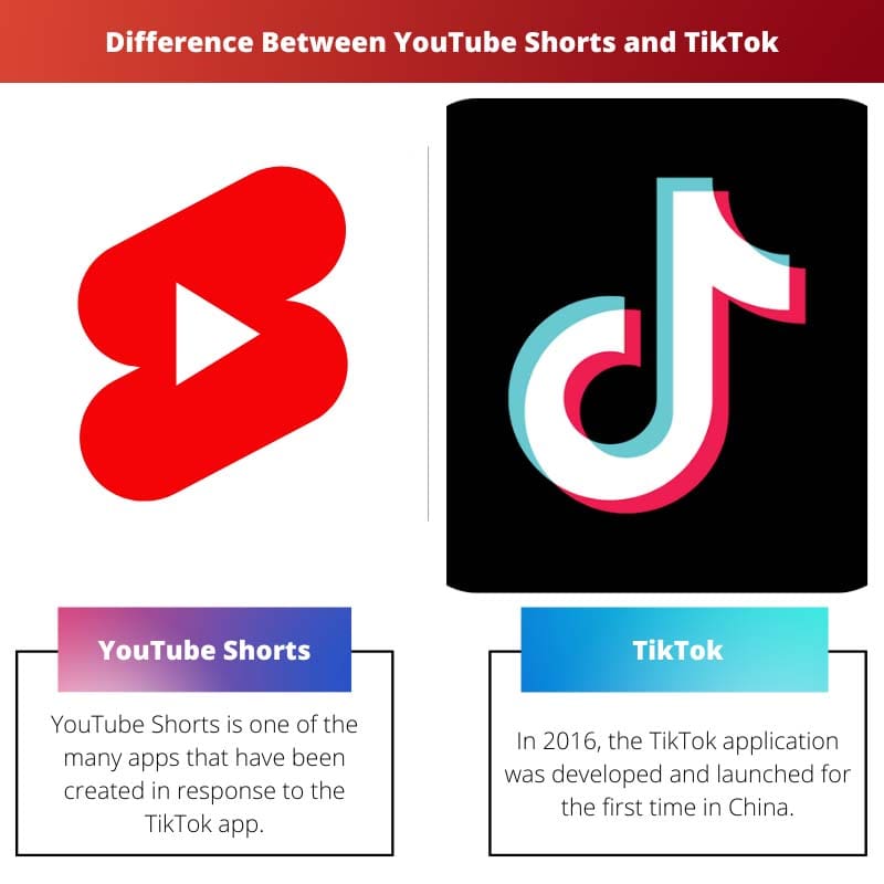 Diferen a entre YouTube Shorts e TikTok