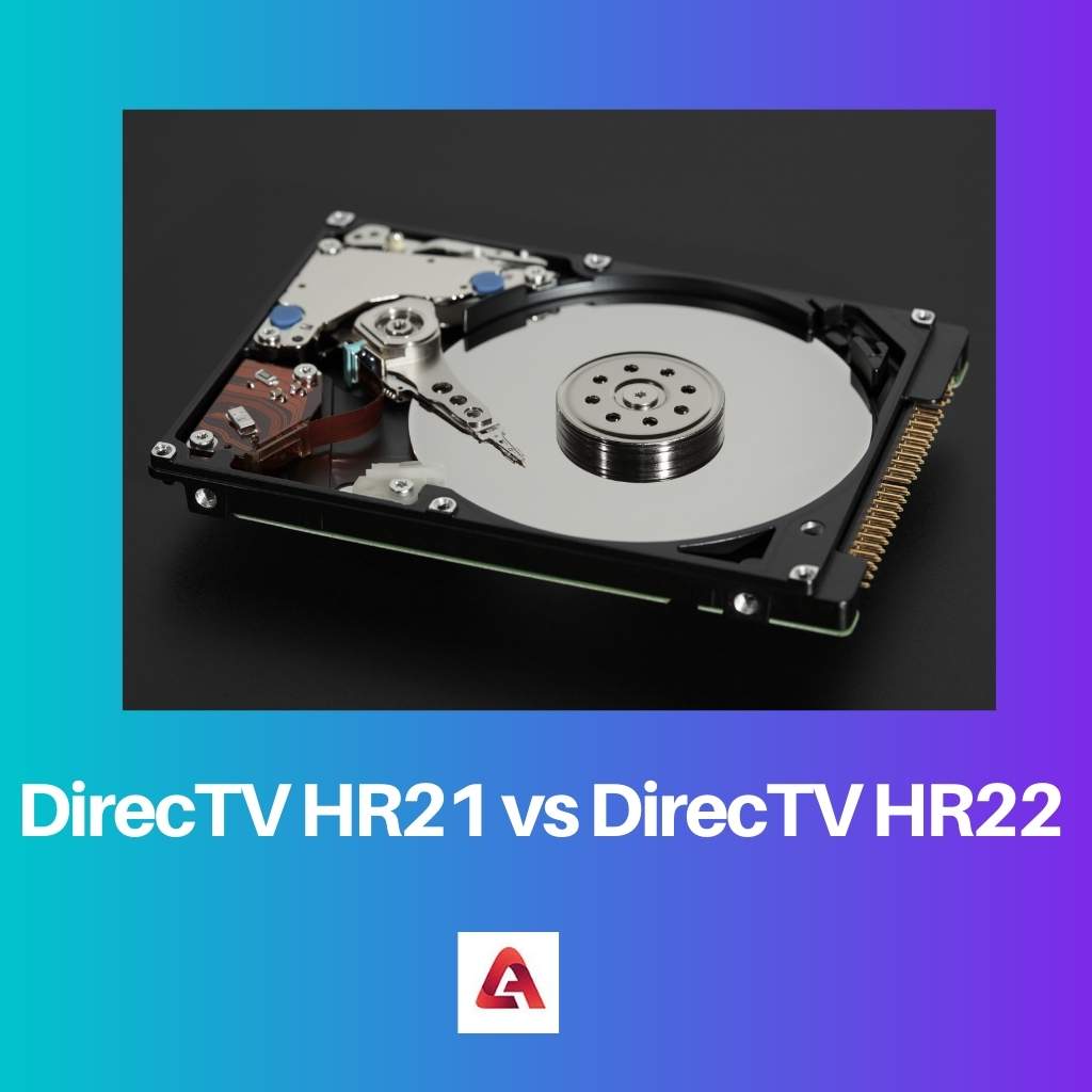 DirecTV HR21 vs DirecTV HR22