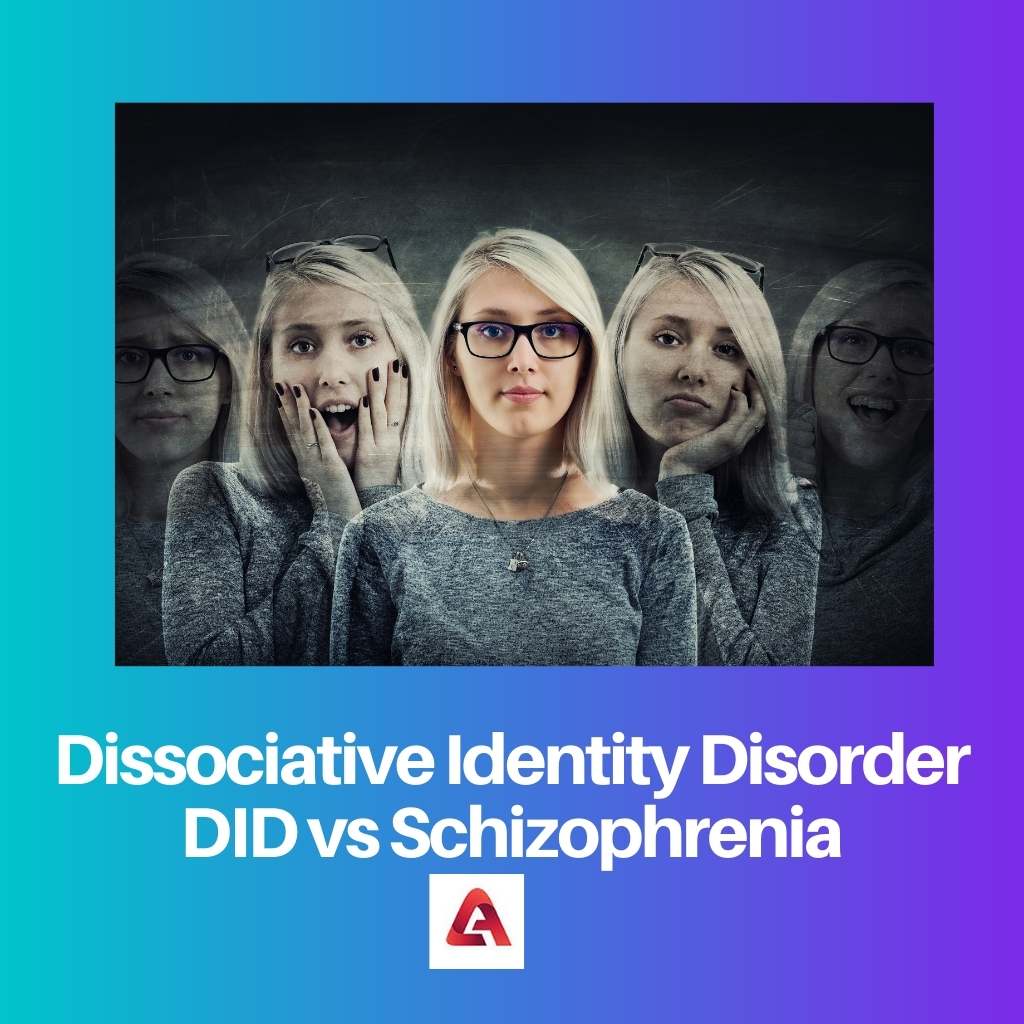 Dissociative Identity Disorder DID vs Schizophrenia