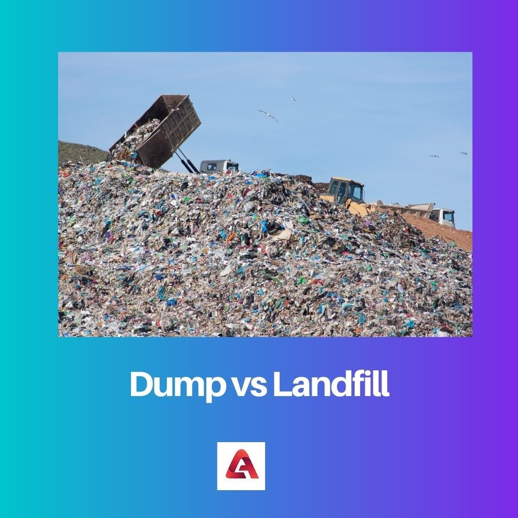 Dump vs Landfill