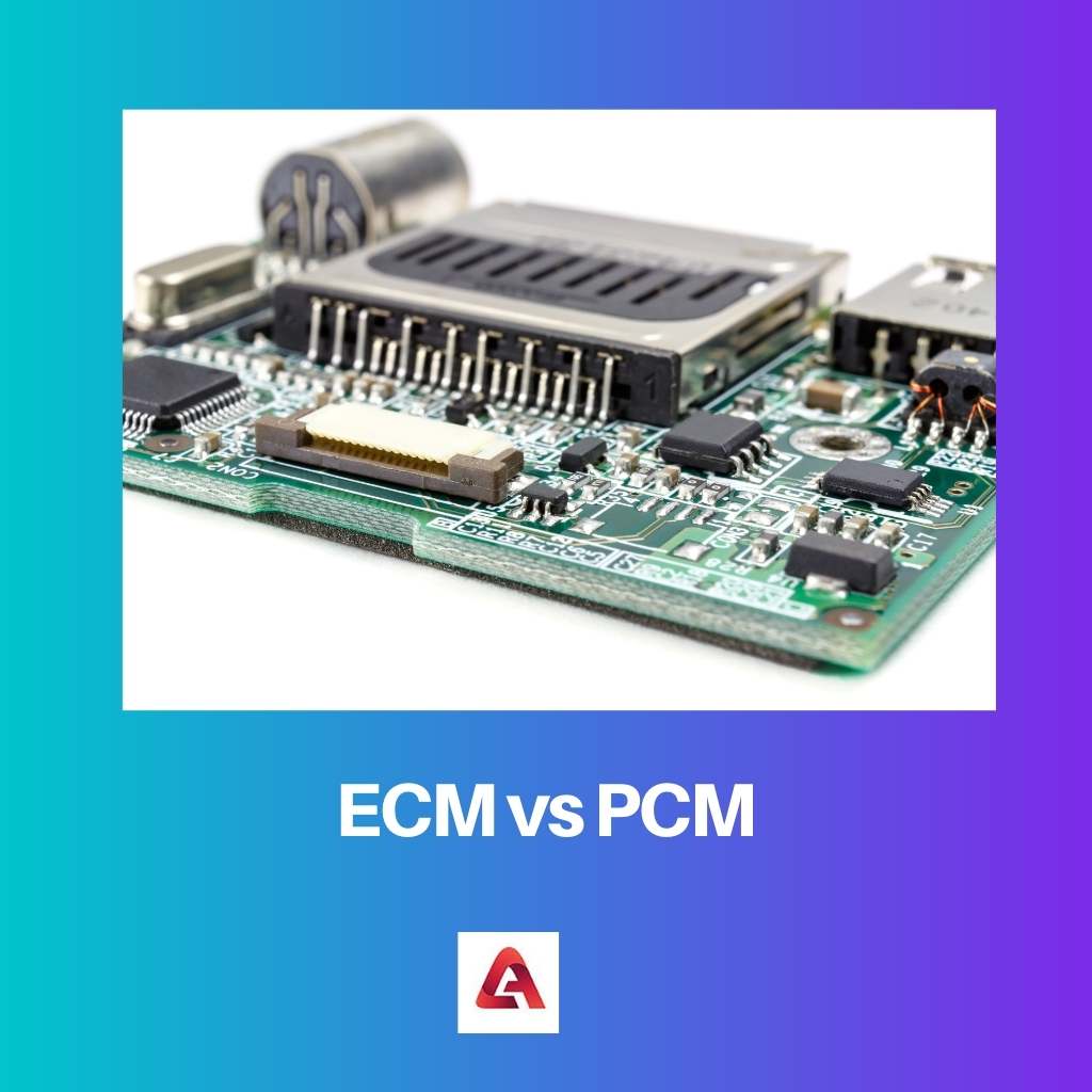 ECM vs PCM 1