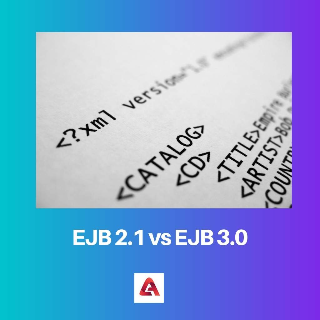 EJB 2.1 vs EJB 3.0