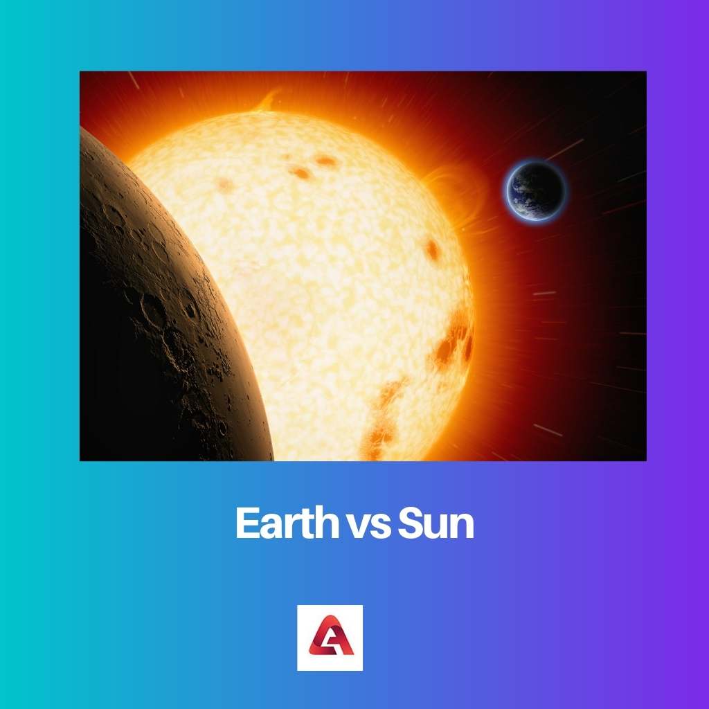 Earth vs Sun
