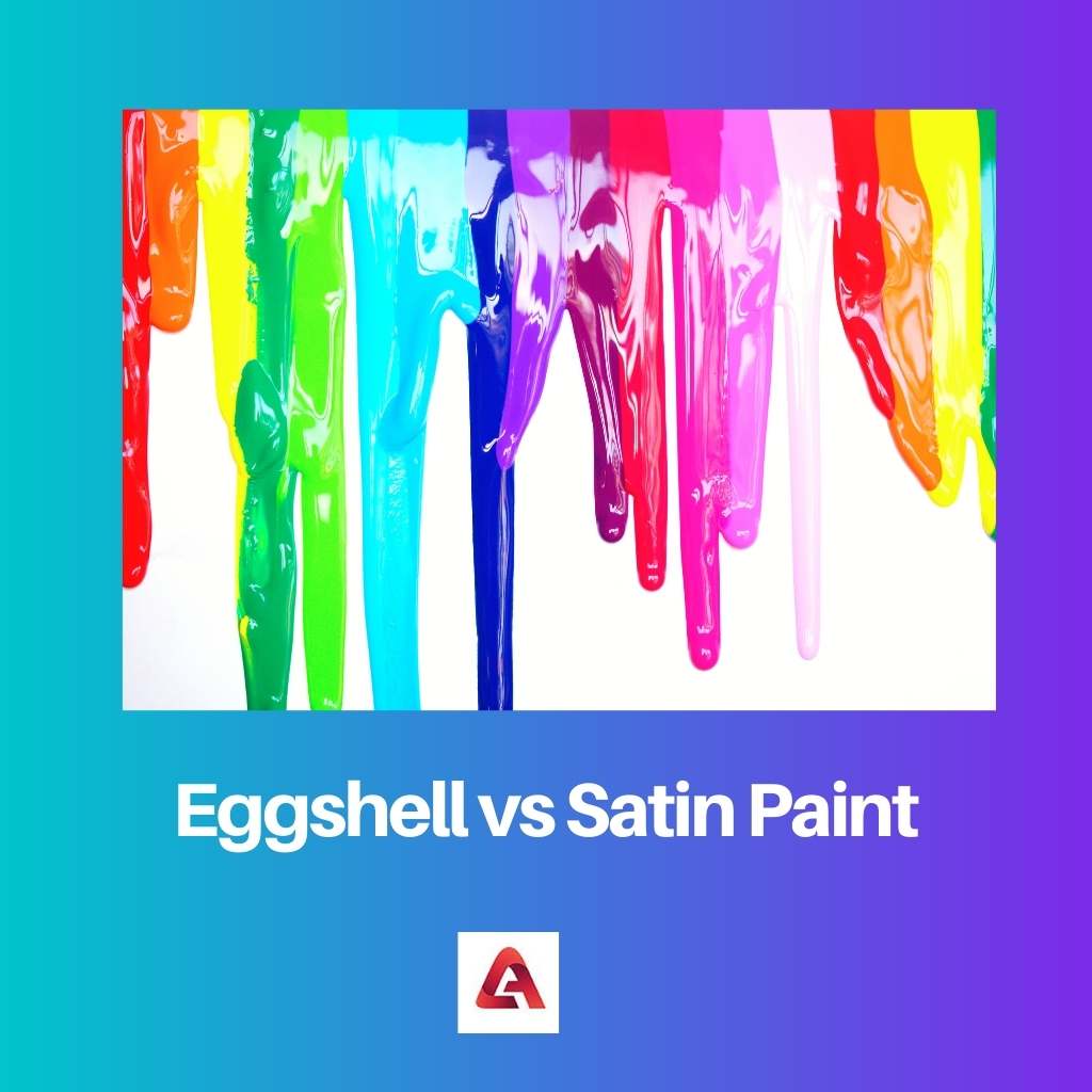 Eggshell vs Satin Paint