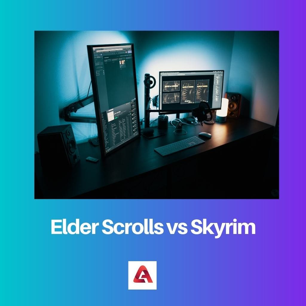 Elder Scrolls vs Skyrim
