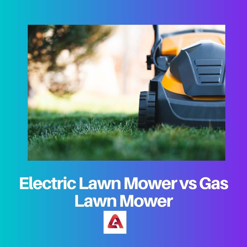 Electric Lawn Mower vs Gas Lawn Mower