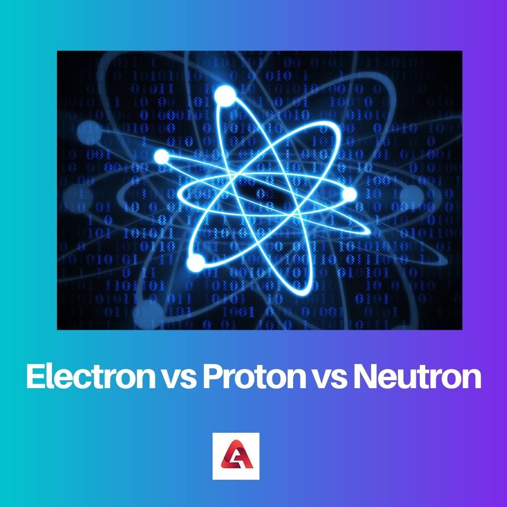 Electron vs Proton vs Neutron