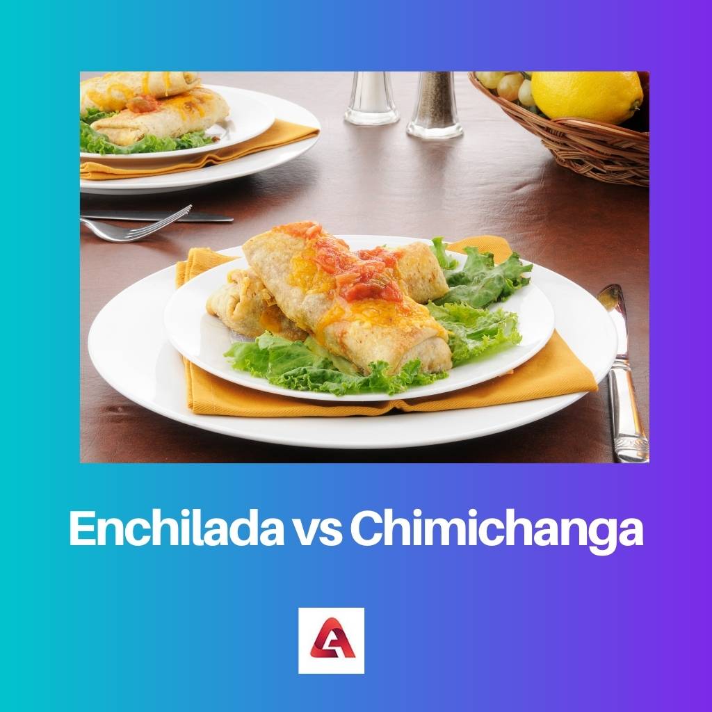 Enchilada vs Chimichanga