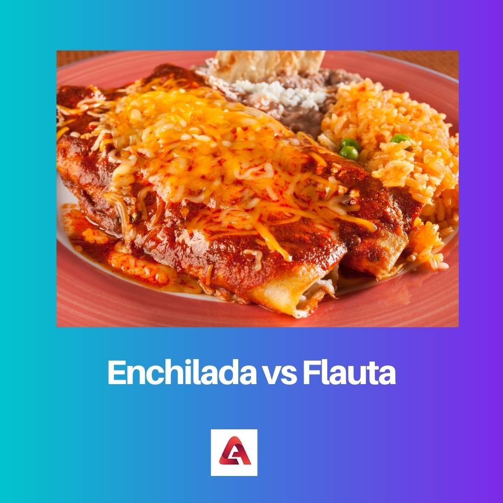 Enchilada vs Flauta