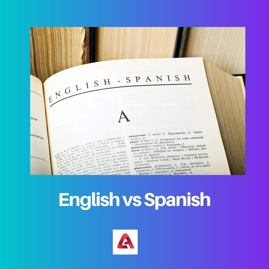 English vs Spanish