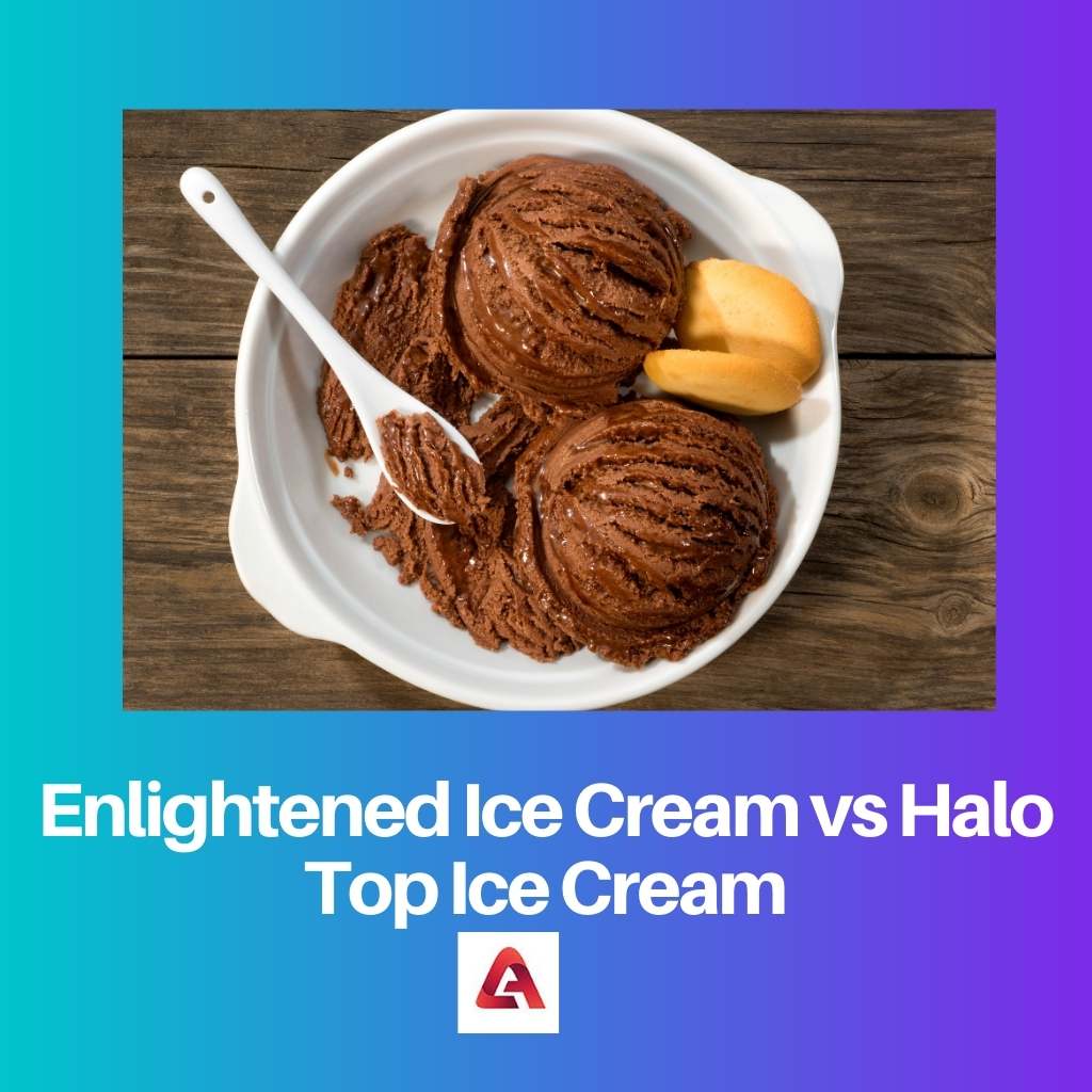 Enlightened Ice Cream vs Halo Top Ice Cream