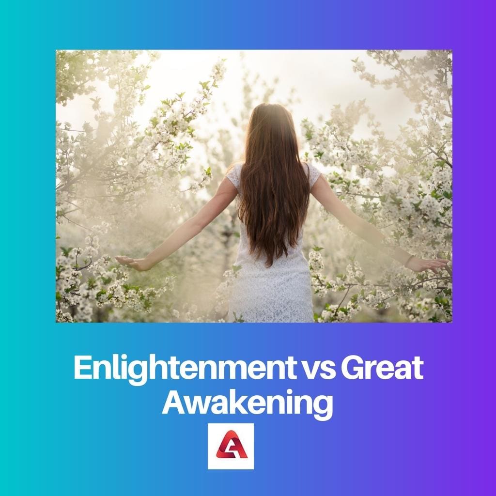 Enlightenment vs Great Awakening