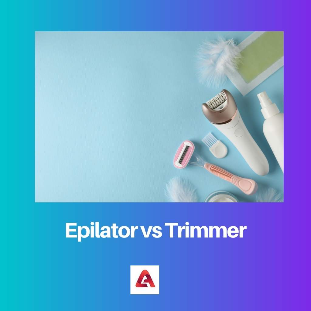Epilator vs Trimmer