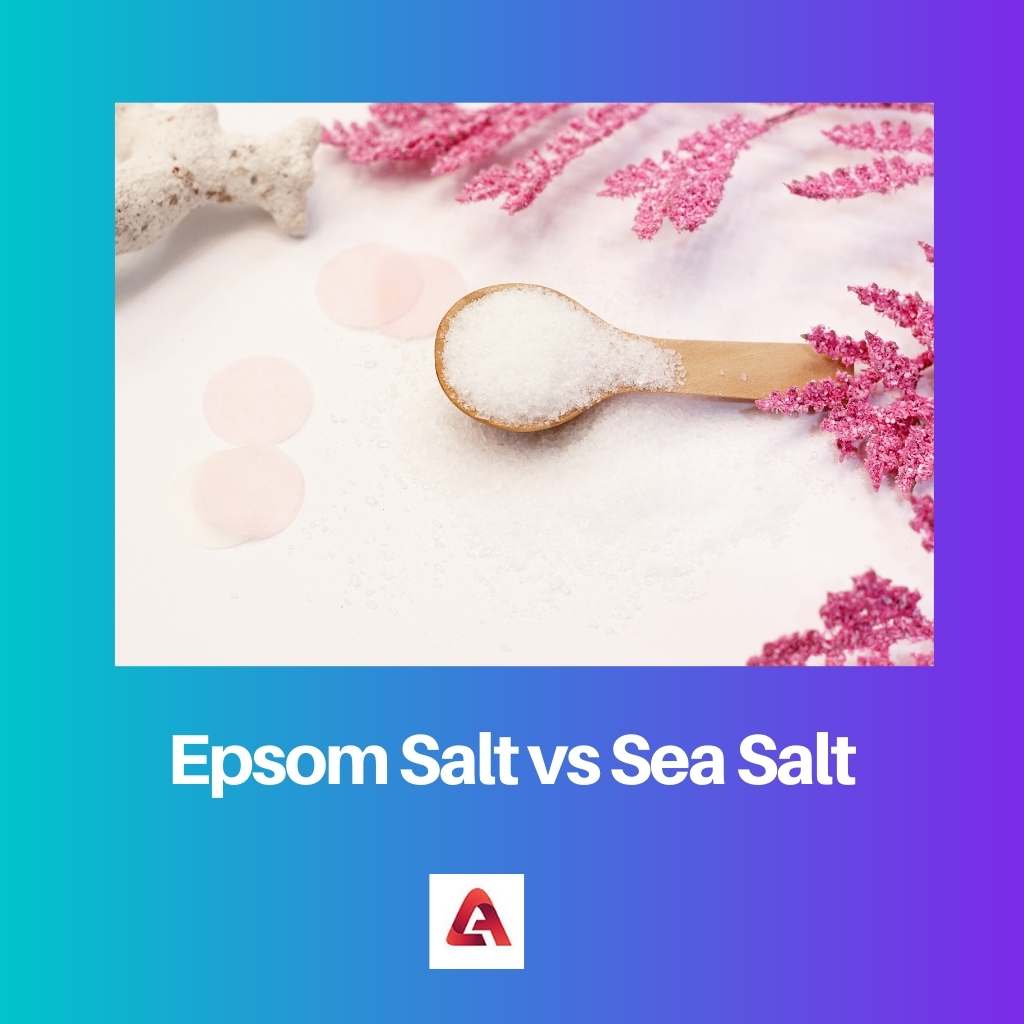 Epsom Salt vs Sea Salt