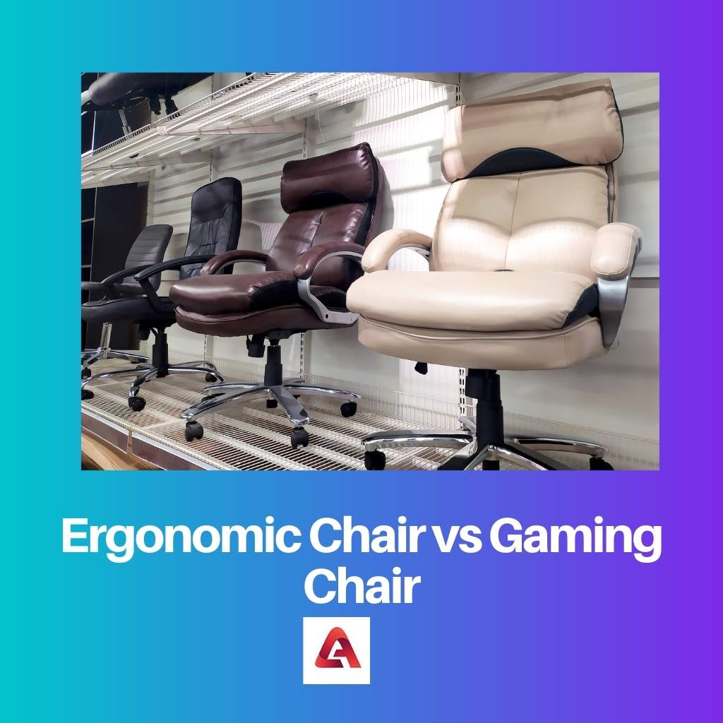 Ergonomic Chair vs Gaming Chair