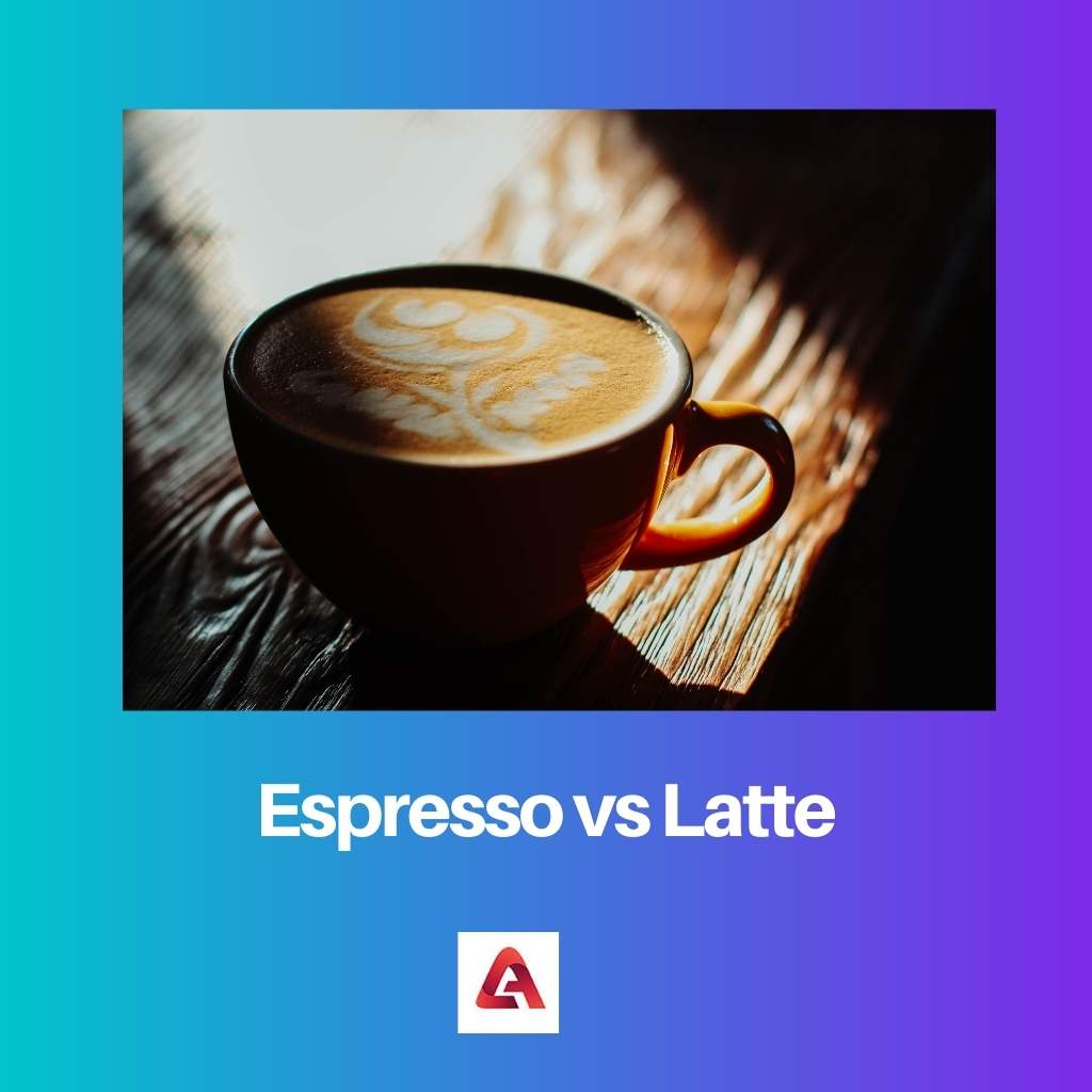 Espresso vs Latte