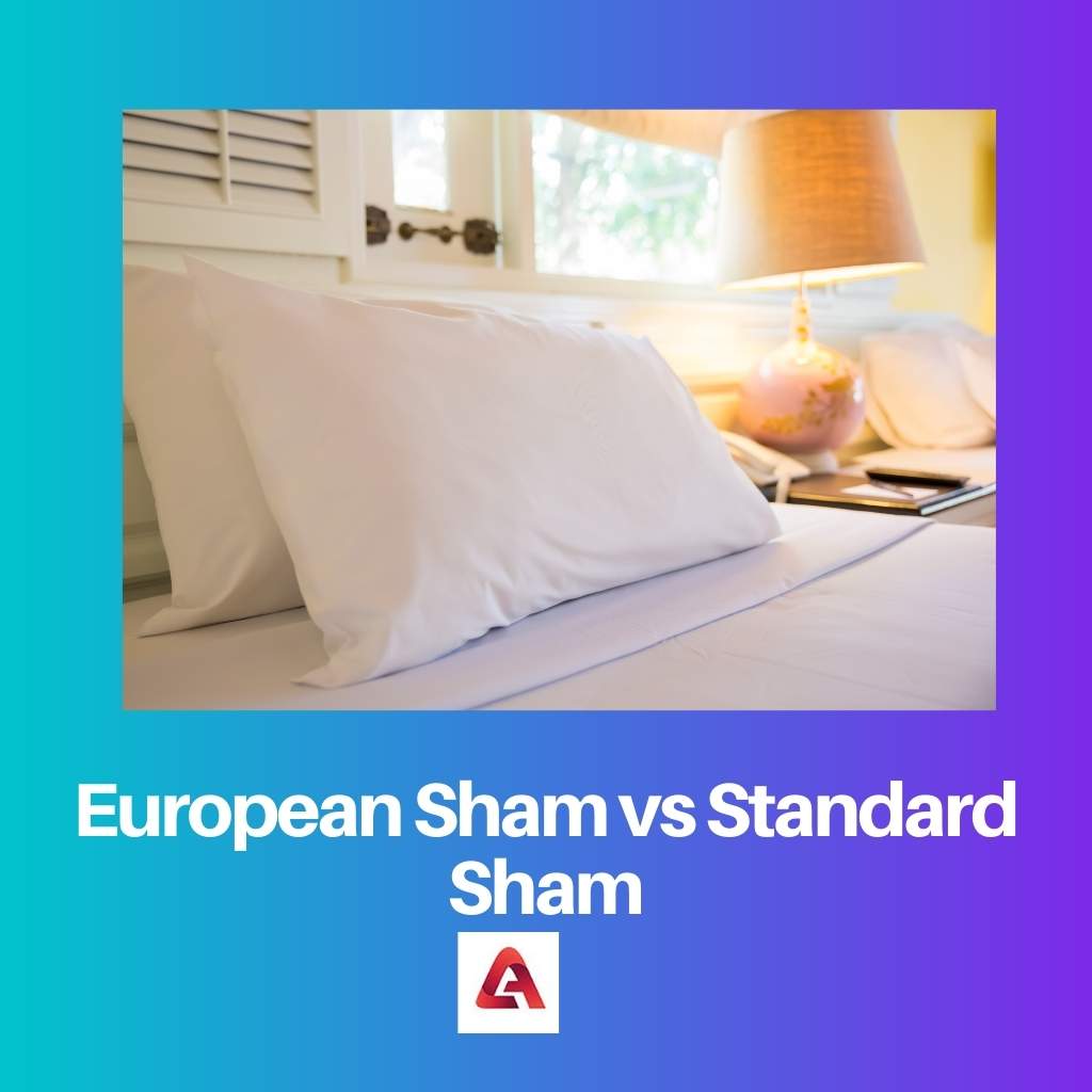 European Sham vs Standard Sham