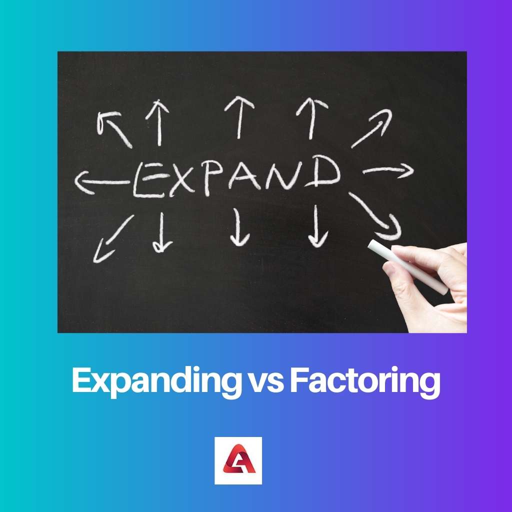 Expanding vs Factoring