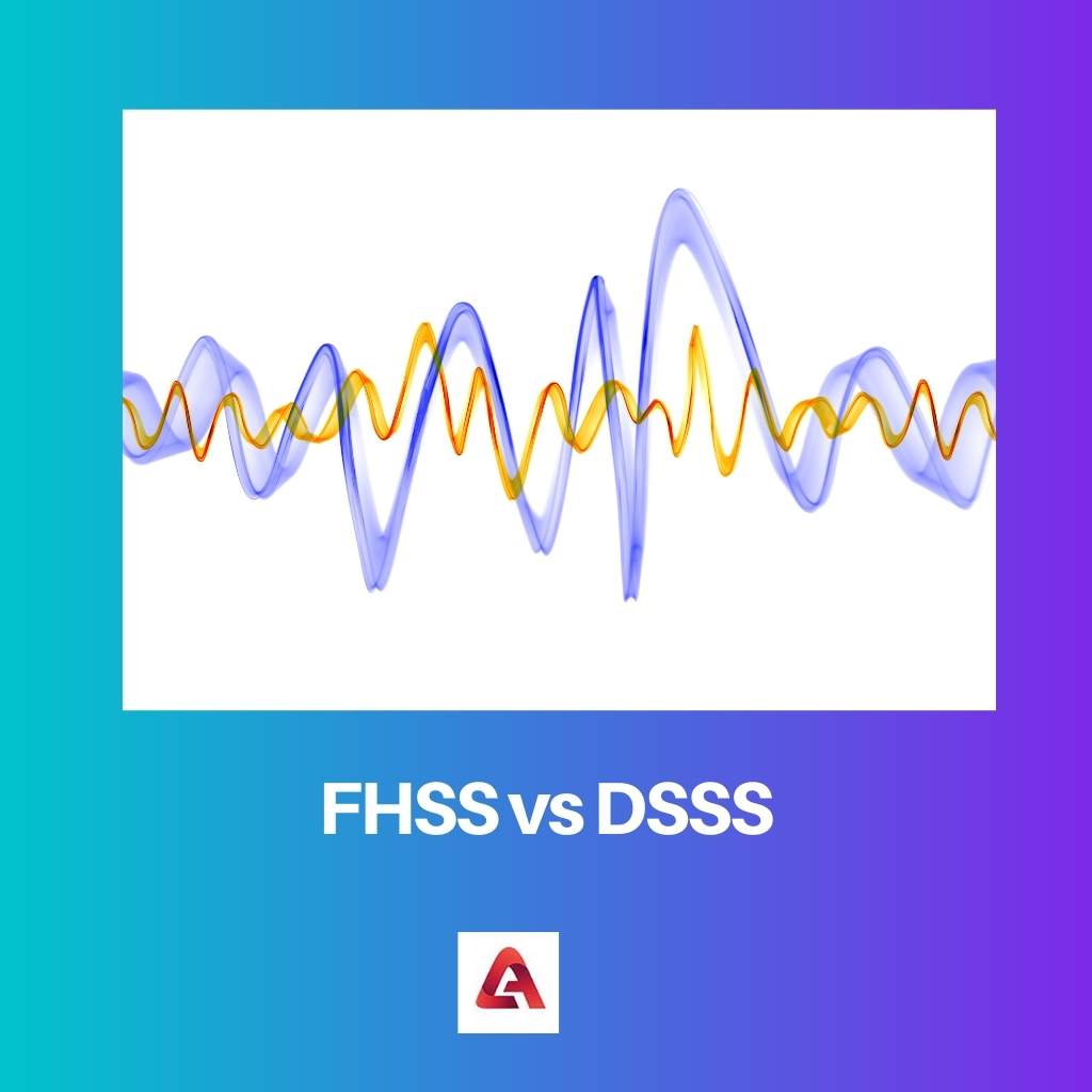 FHSS vs DSSS