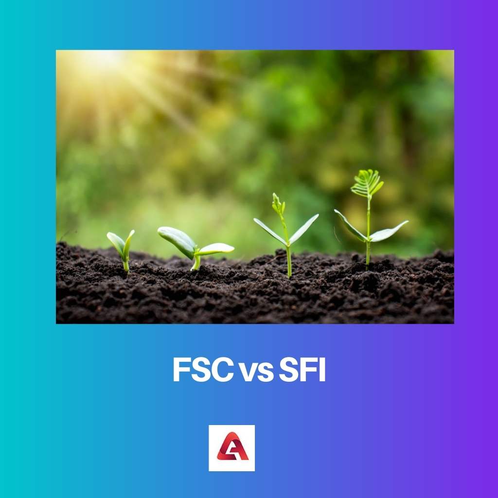 FSC vs SFI