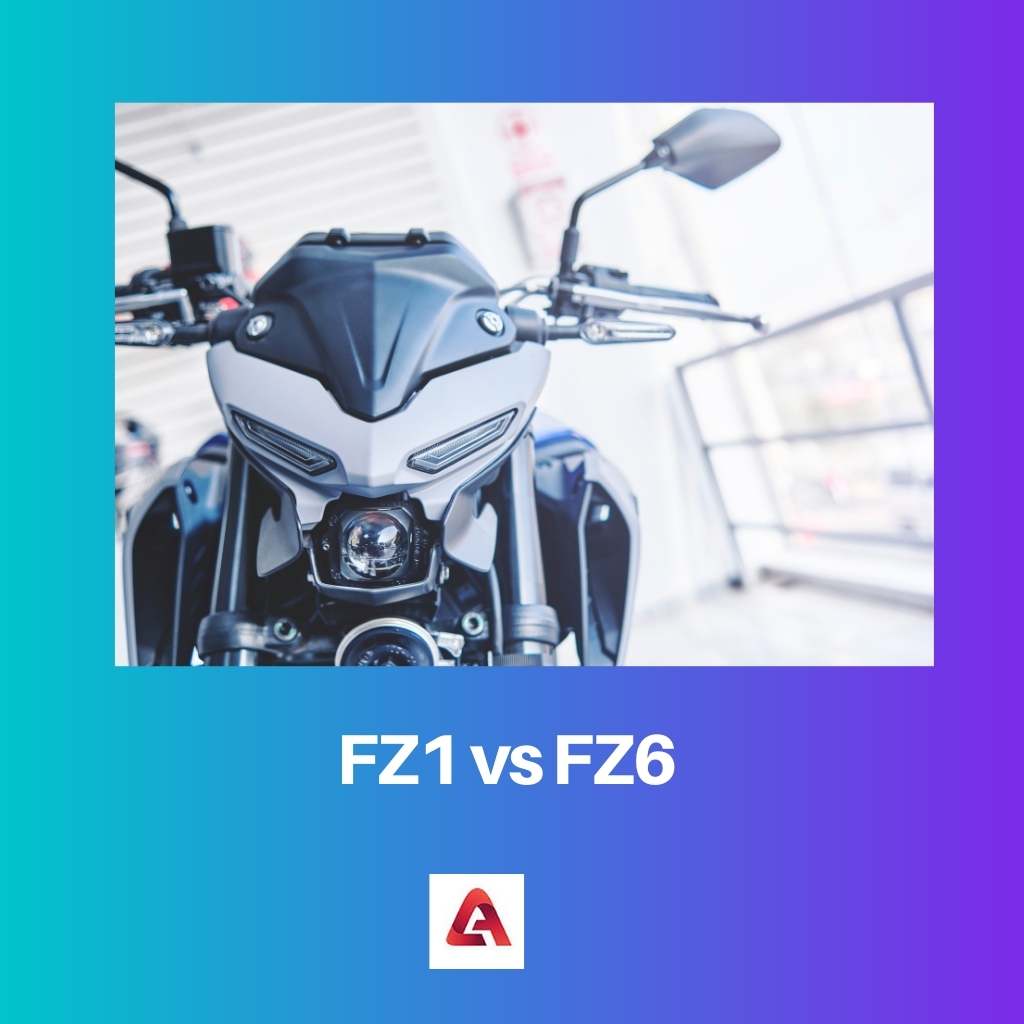 FZ1 vs FZ6