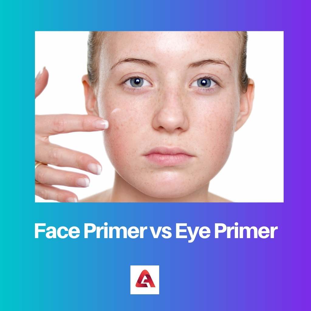 Face Primer vs Eye Primer