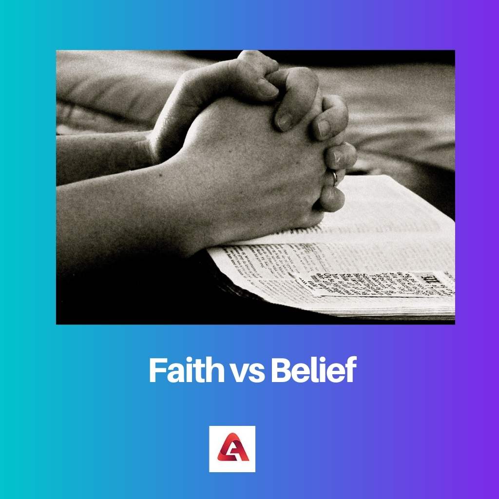 Faith vs Belief