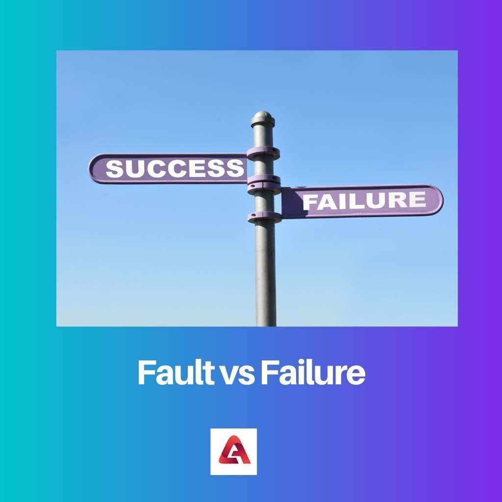 Fault vs Failure