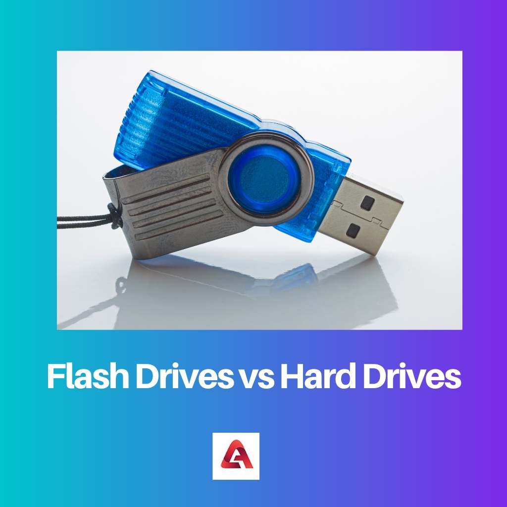 Flash Drives vs Hard Drives
