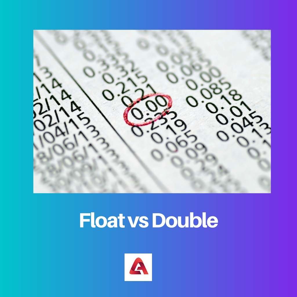 Float vs Double