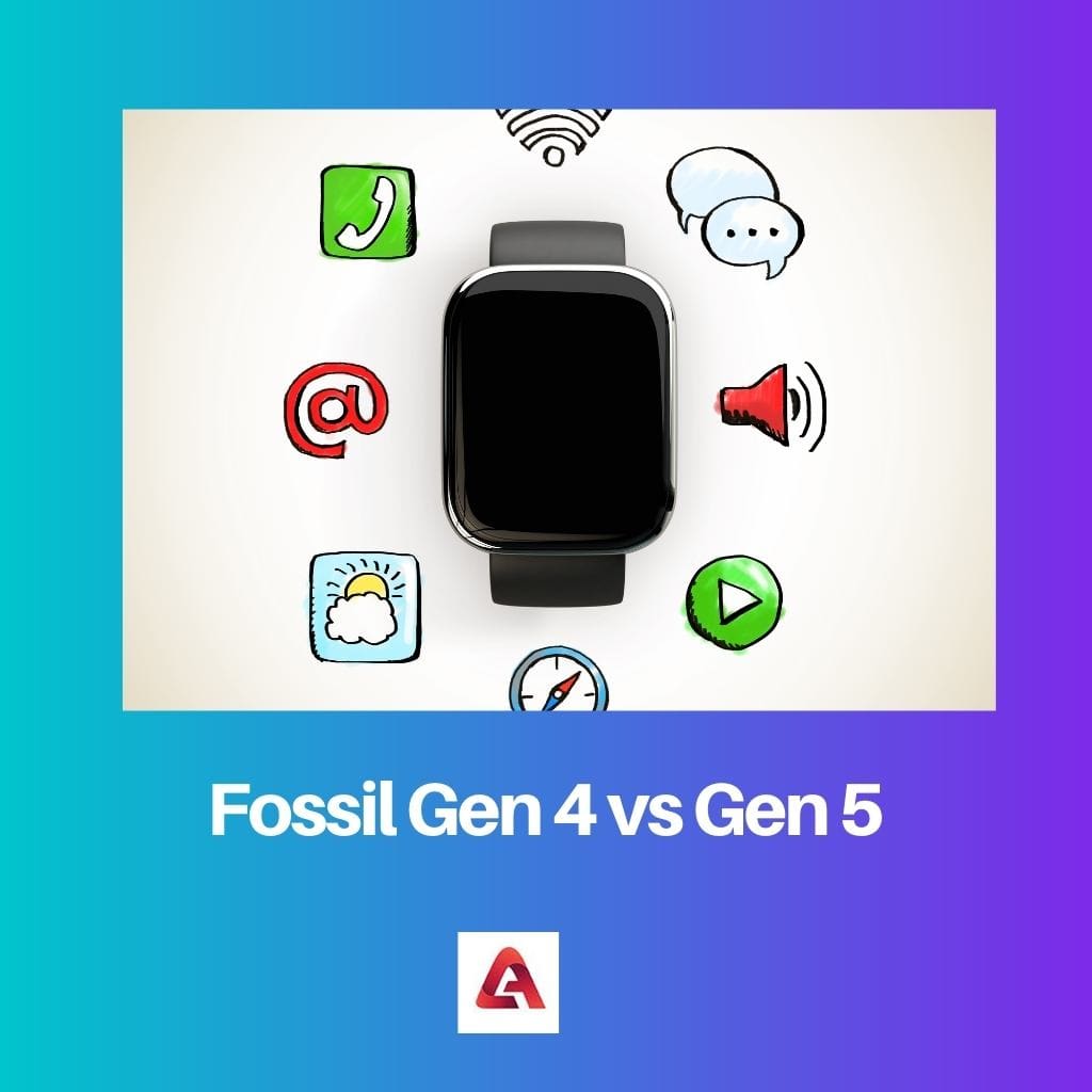 Fossil Gen 4 vs Gen 5