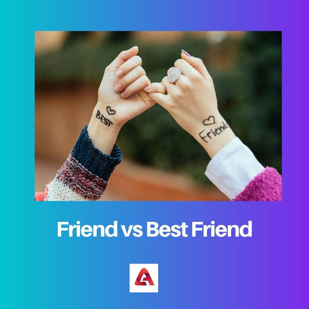 Friend vs Best Friend