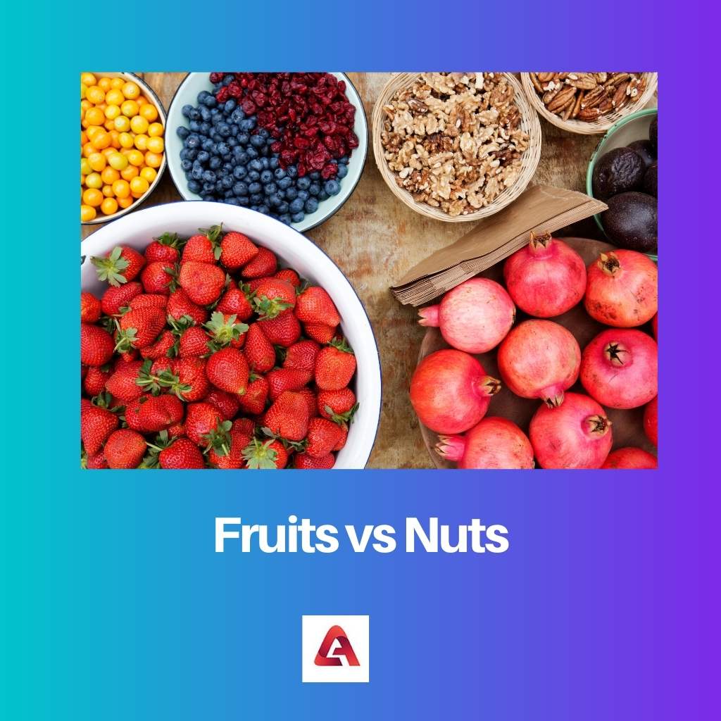Fruits vs Nuts