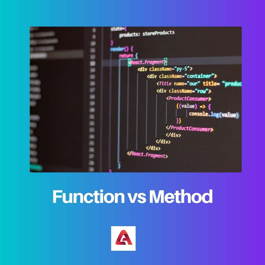 Function vs Method