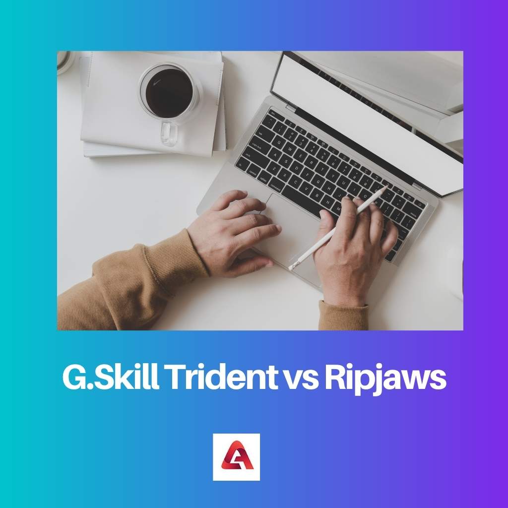 G.Skill Trident vs Ripjaws