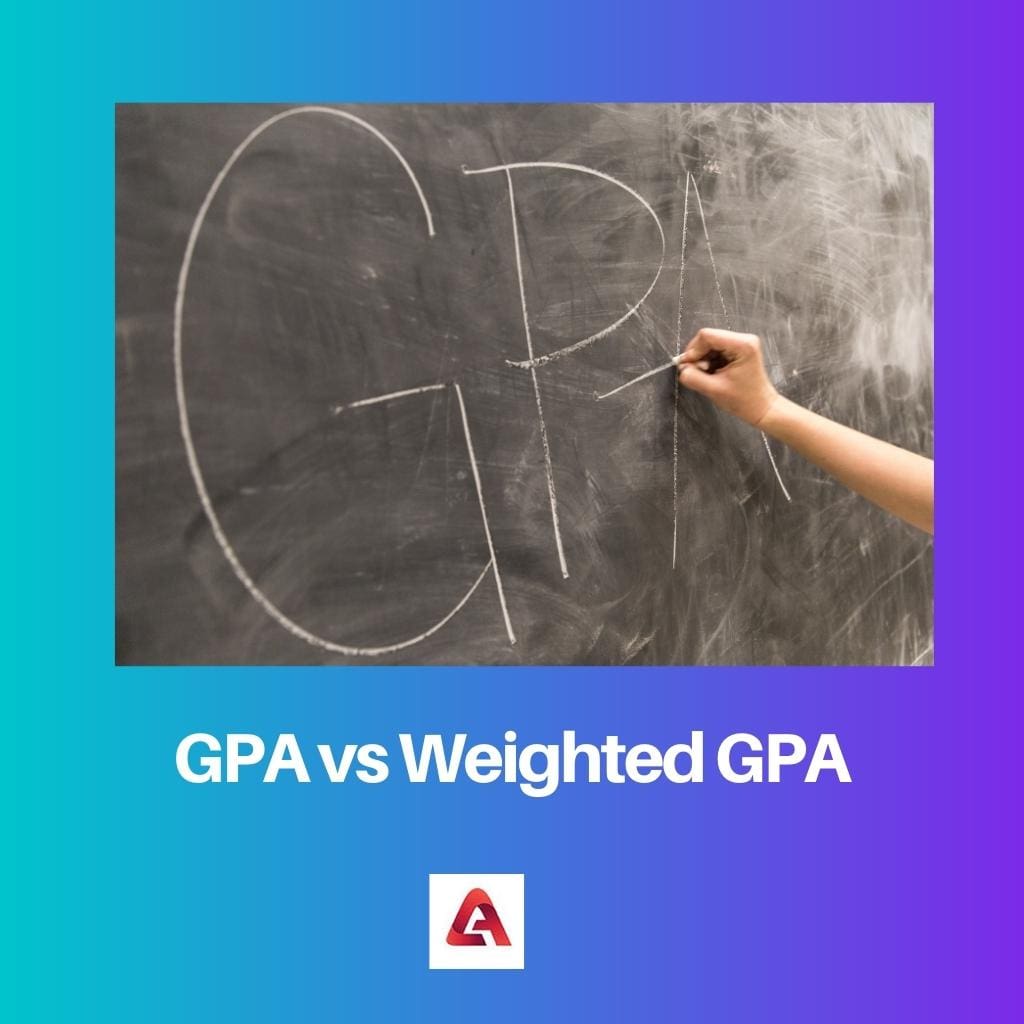 GPA vs Weighted GPA