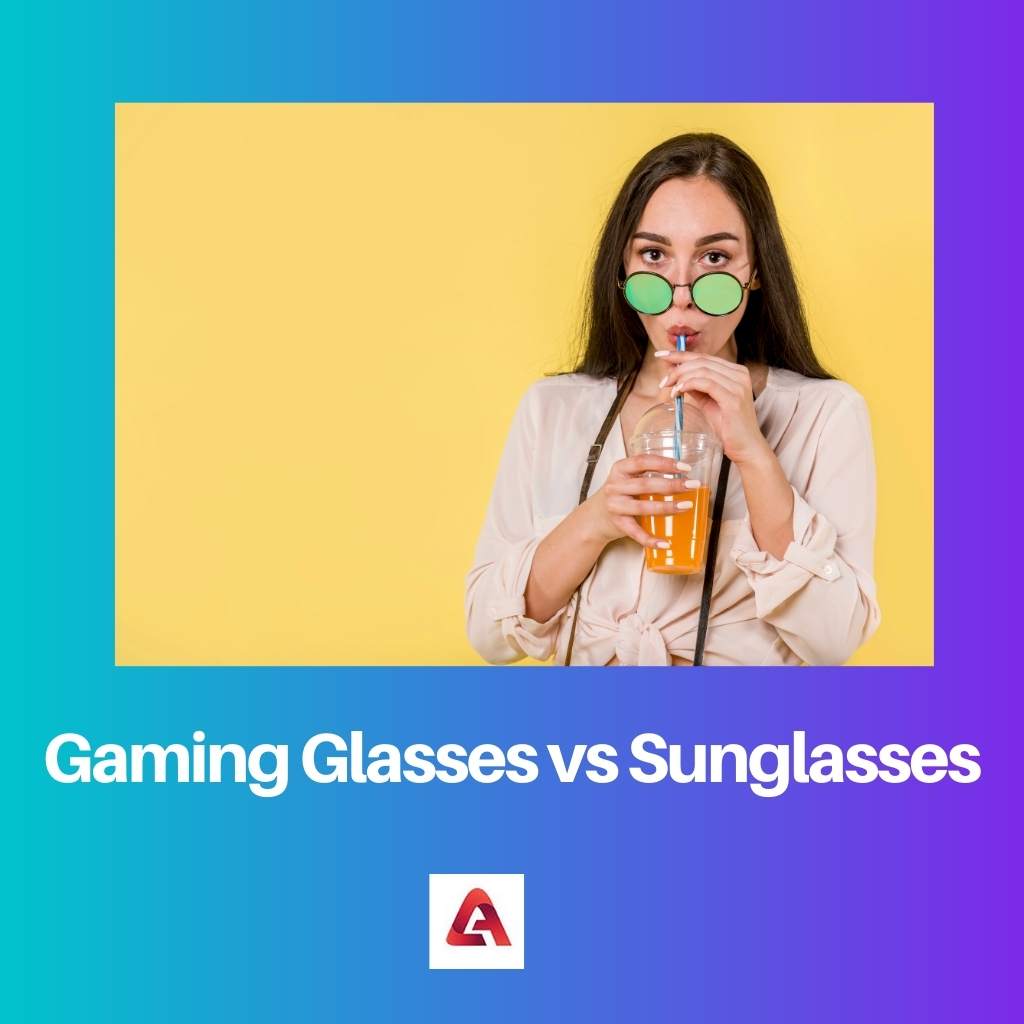 Gaming Glasses vs Sunglasses