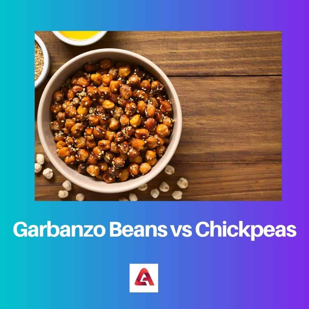 Garbanzo Beans vs Chickpeas Difference and Comparison